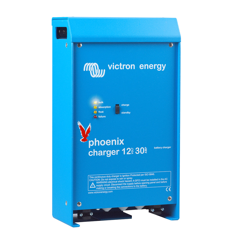 Cargador Victron Phoenix - 12 V - 30 A (2+1) - 120-240 V CA [PCH012030001]