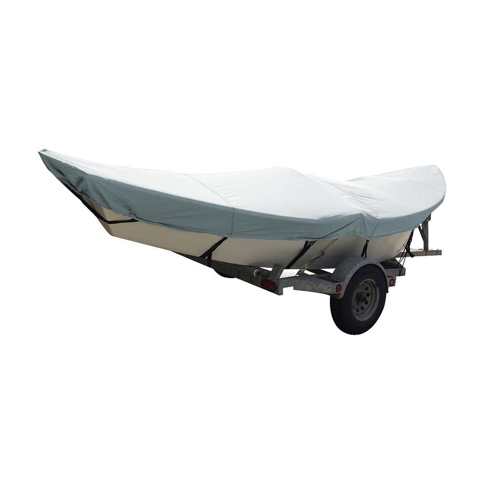 Carver Poly-Flex II Styled-to-Fit Boat Cover f/16 Drift Boats - Grey [74300F-10]