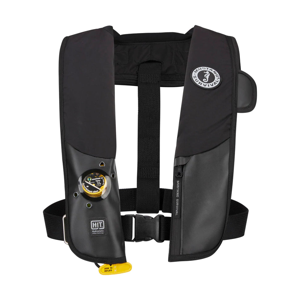 Mustang HIT Hydrostatic Inflatable PFD - Black - Automatic/Manual [MD318302-13-0-202]