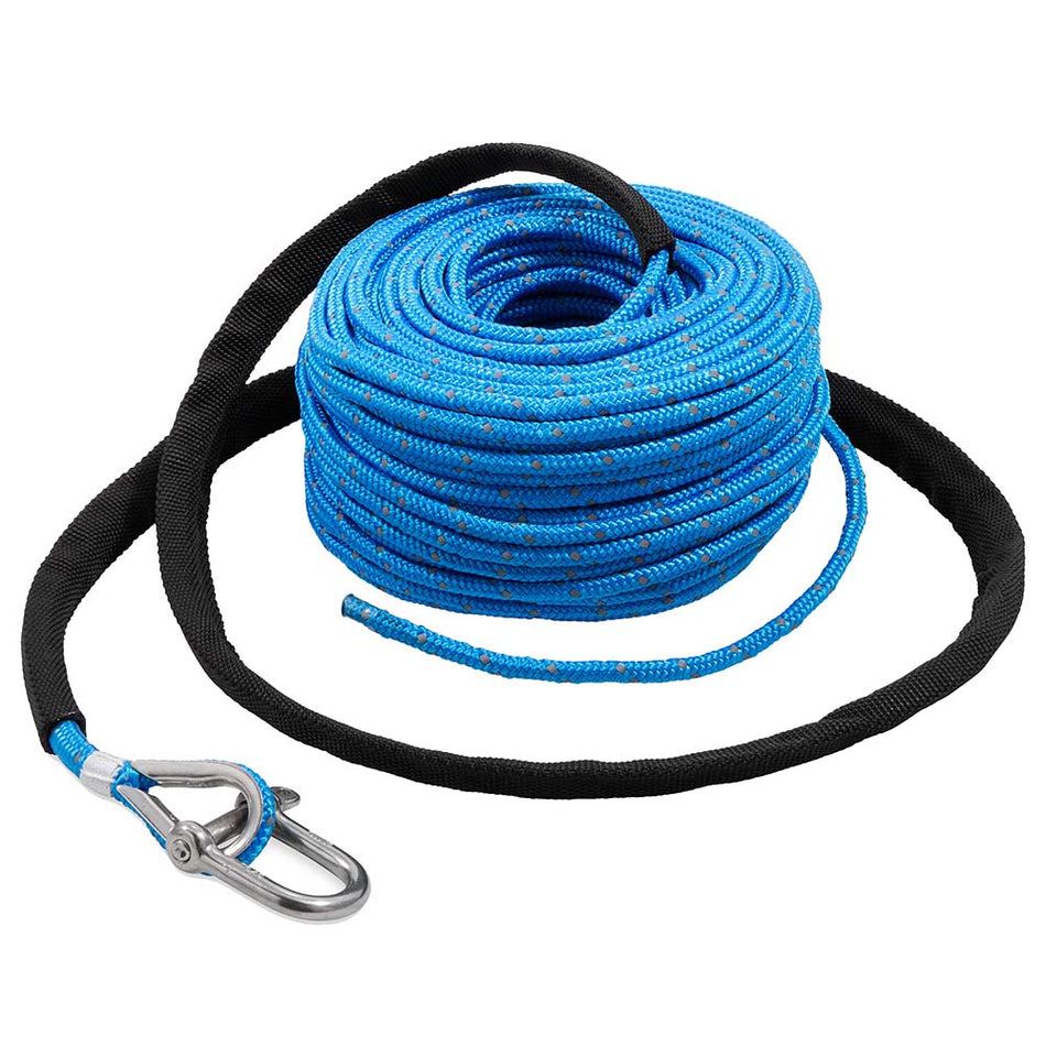 TRAC Outdoors Anchor Rope - 3/16" x 100 w/SS Shackle [69080]