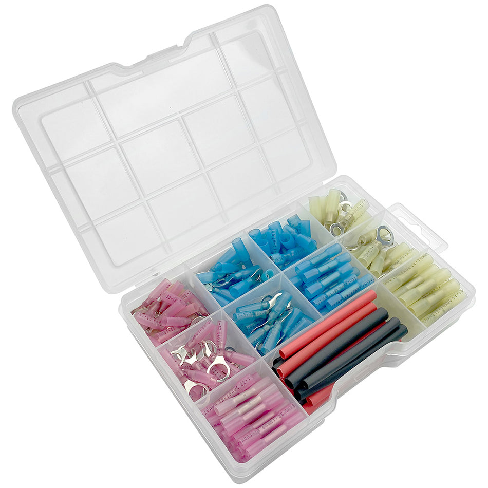 Kit de conectores termorretráctiles marinos TH *200 piezas [BE-EL-31640-DP]