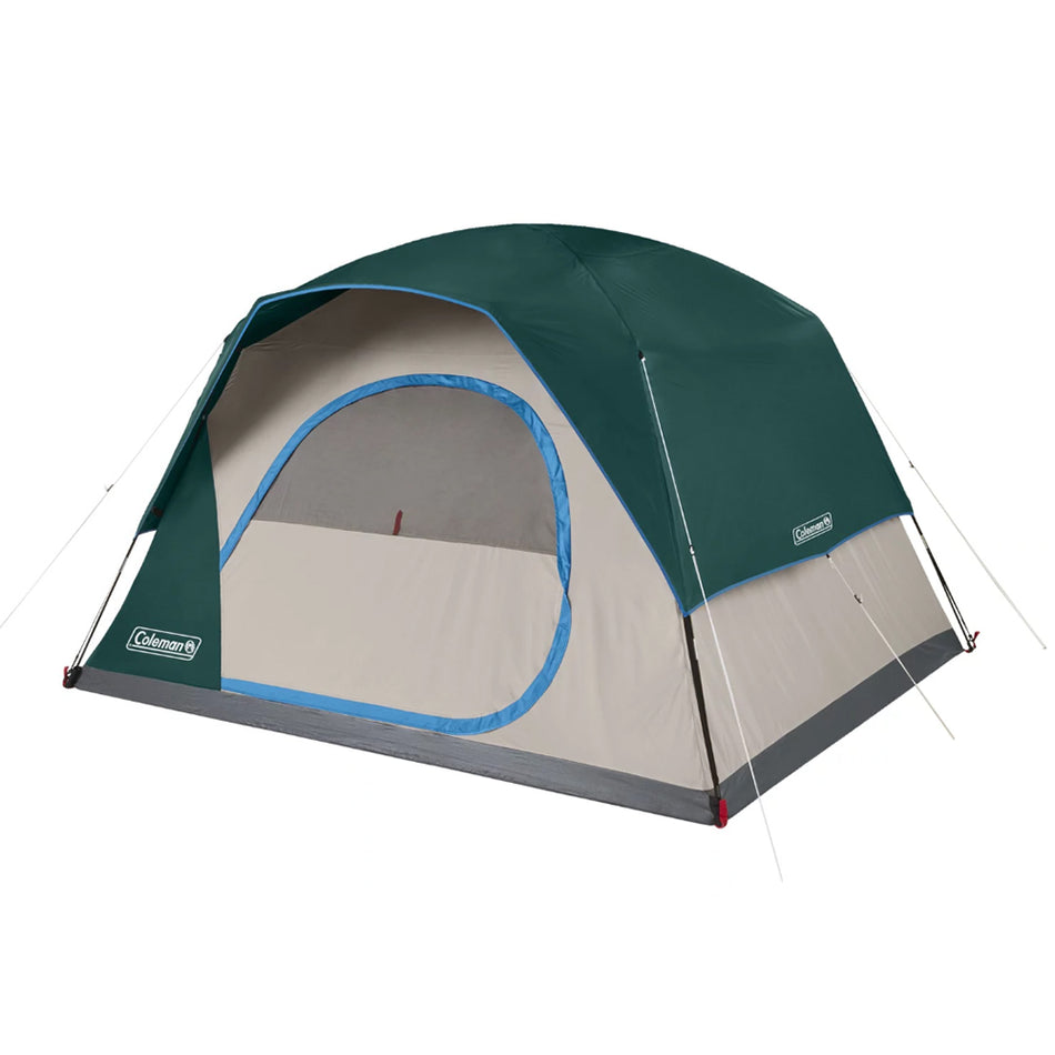 Tienda de campaña Coleman Skydome para 6 personas, color verde perenne [2154639]