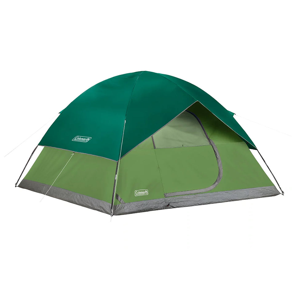 Tienda de campaña Coleman Sundome para 6 personas, color verde abeto [2155648]