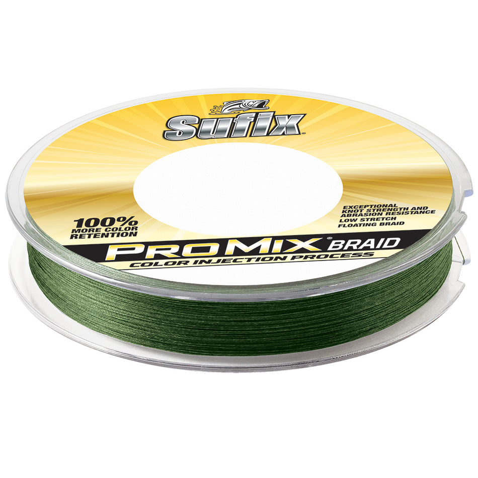 Sufix ProMix Braid - 50 lb - Verde de baja visibilidad - 300 yardas [630-150 g]