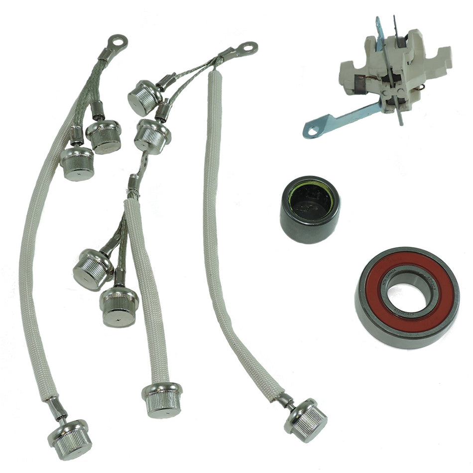 Kit de reparación Balmar Offshore Serie 90 12/24 V Incluye cojinetes, escobillas, diodo positivo/negativo [7090]