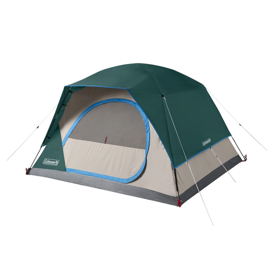 Tienda de campaña Coleman Skydome para 4 personas, color verde perenne [2154640]