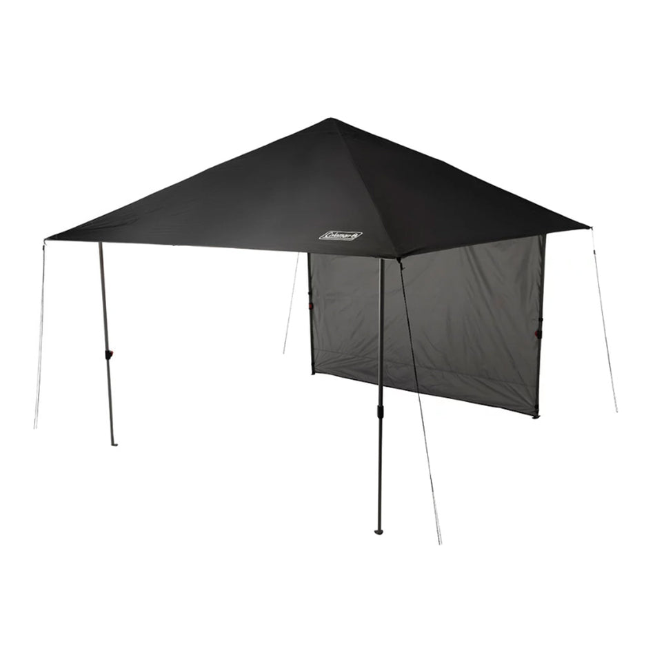 Toldo Coleman OASIS Lite de 7 x 7 pies con pared parasol, color negro [2156416]