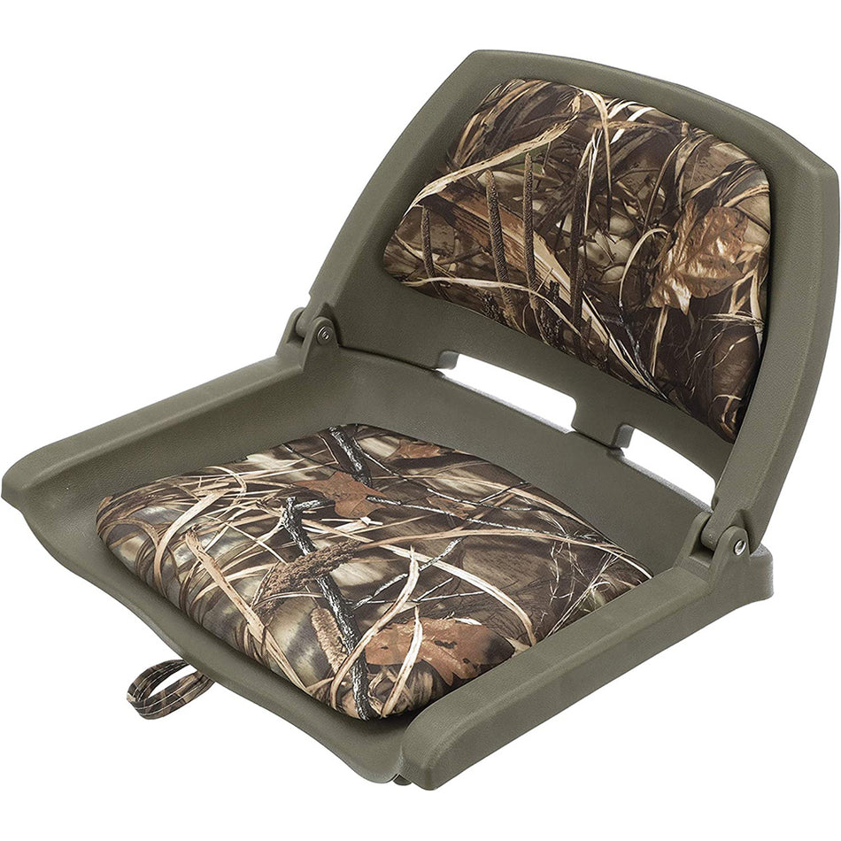 Asiento abatible acolchado Swivl-Eze de Attwood, camuflaje [98391GNMX]