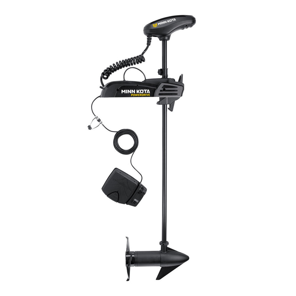 Motor de arrastre Minn Kota Pontoon PowerDrive 55 con pedal - 12 V - 55 lb - 48" [1358455]