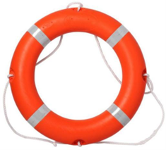 Lifebuoy Ring 4.3KG - Transport Canada / MED / SOLAS Certified - Heavy-Duty Marine Safety